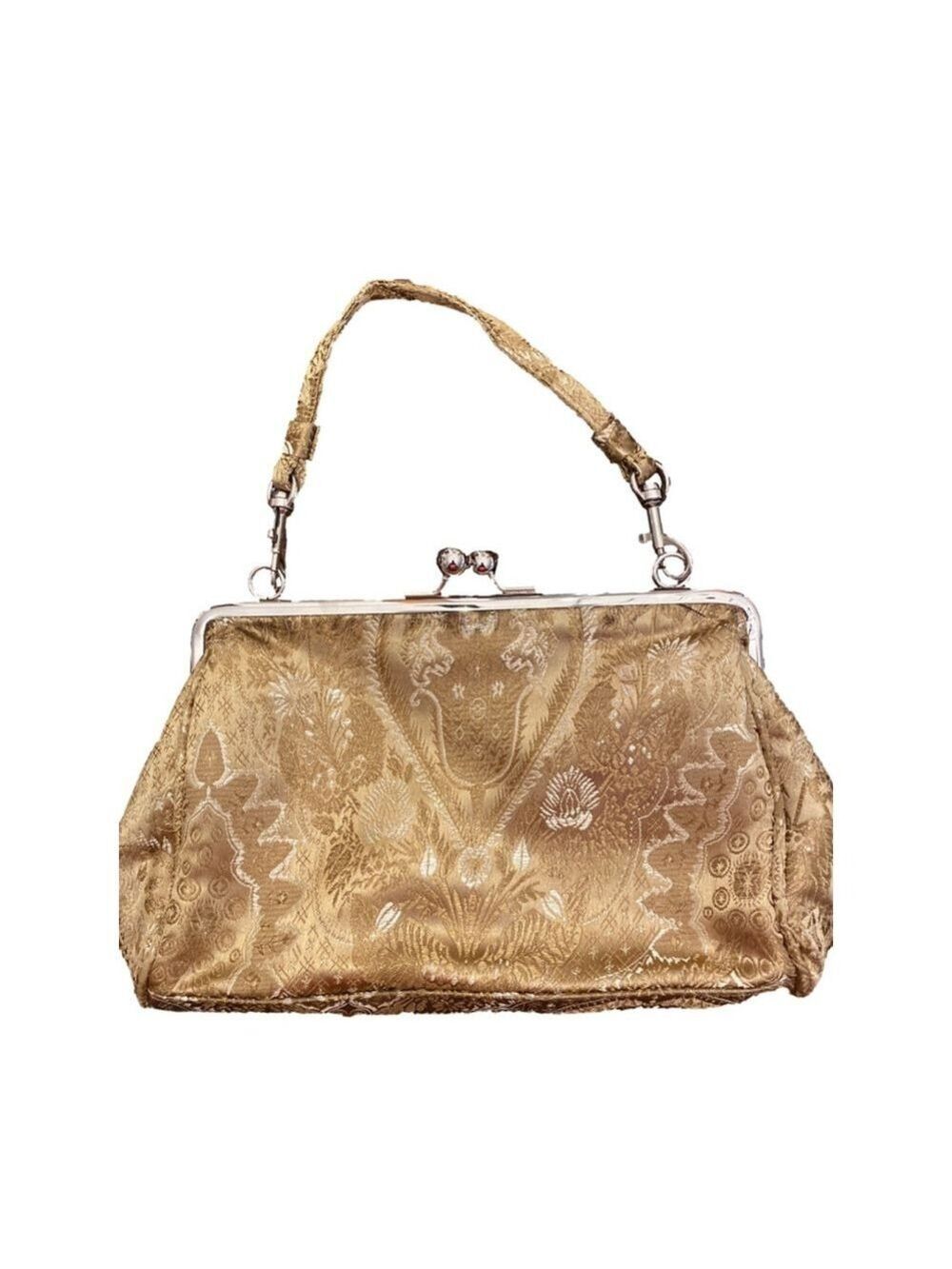 Jaclyn Smith Gold Clutch